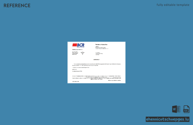 Costa Rica Die Bank von Costa Rica Schließungsbeispiel Vorschau